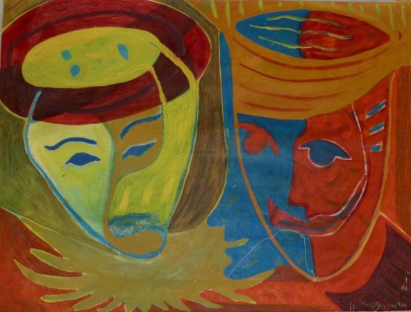 Anwar Djuliadi - Love
 70 x 90 cm
 acrylic on canvas
